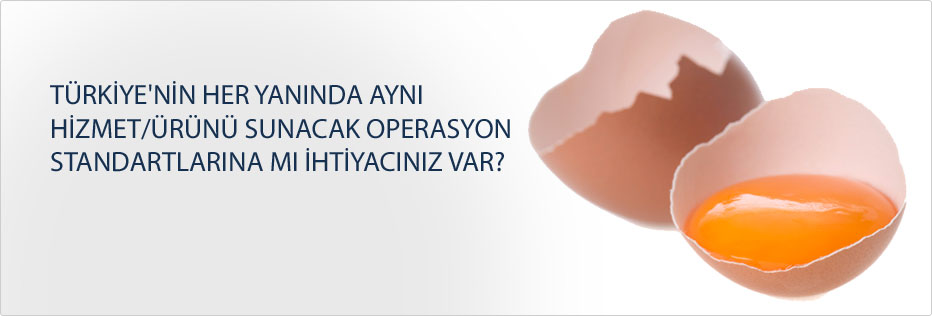 Türkiye’nin her yanında aynı hizmet/ürünü sunacak operasyon standartlarına mı ihtiyacınız var?